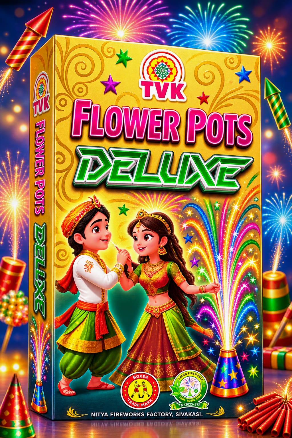FLOWER POTS DELUXE