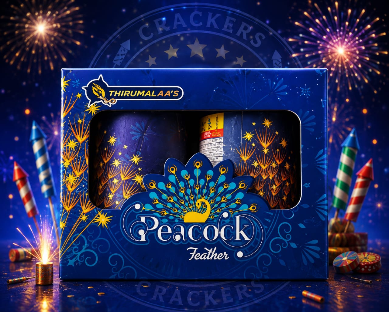 PEACOCK (2PCS)