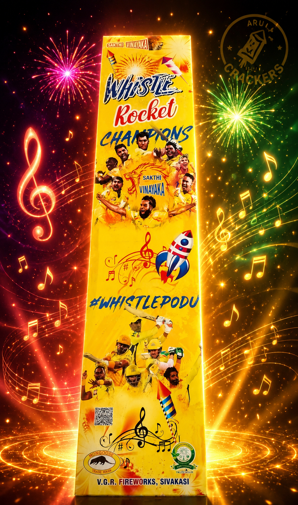 WHIZZLING ROCKET