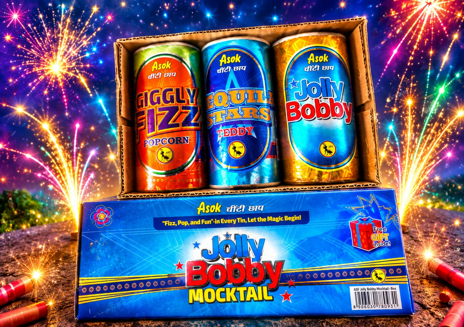 JOLLY BOBBY(3PCS)